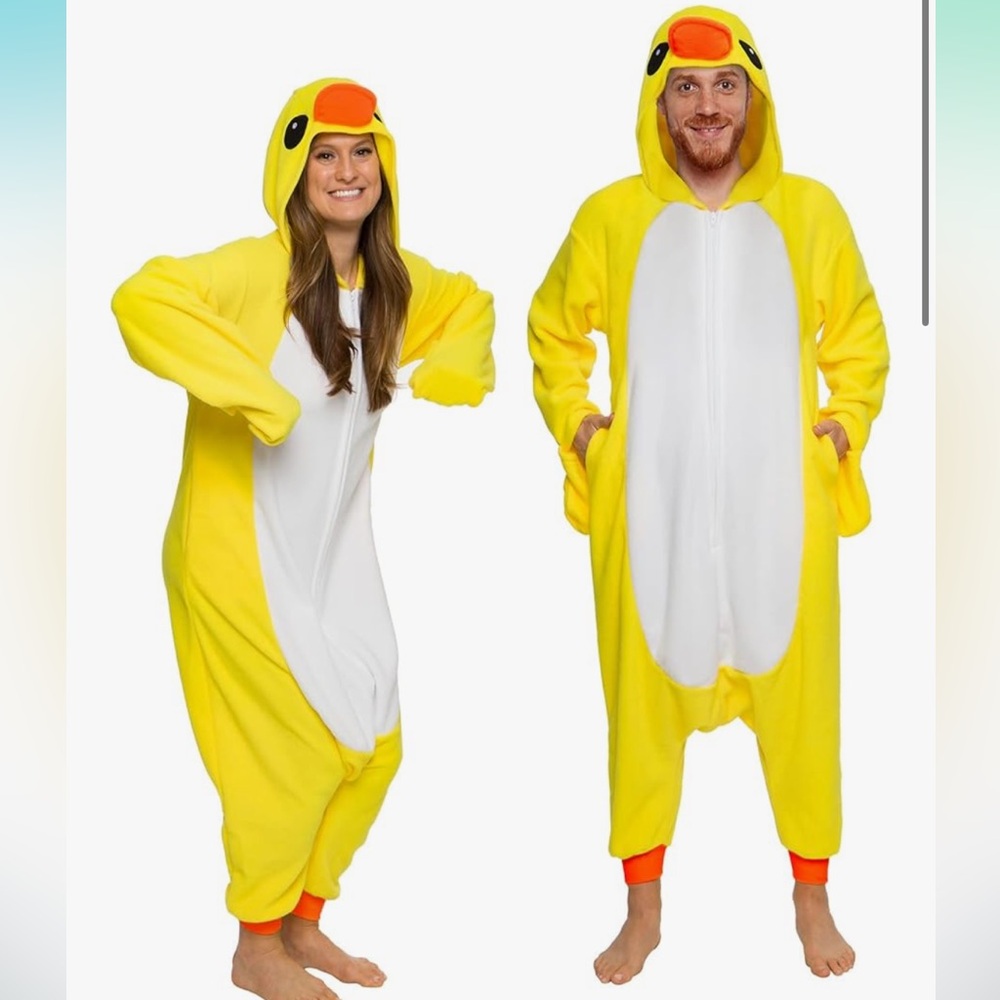 Adult Duck Onesie Costume